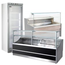 Display fridges, serve over counters