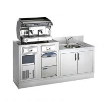 Stainless Steel Back Bar Counter - Top Range
