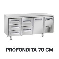 Refrigerated Counters 70 Cm Depth GN 1/1