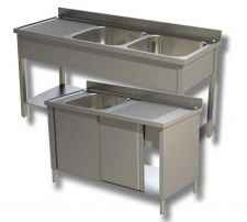 Commercial AISI 304 Stainless Steel Sinks - Top Range
