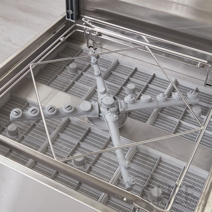 Lave vaisselle à capot avec pompe de rinçage haute pression MACH - MS9120AT  disponible sur Chr Restauration