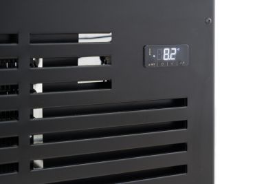 vetrinetta frigo bibite chvp783psb nera 810 litri porte scorrevoli display controllore