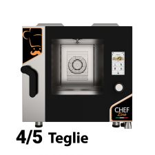 Gas Heißluftöfen Manuell, Digital, Touchscreen 4/5 Bleche