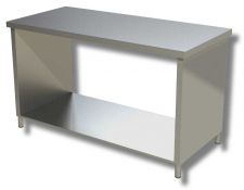 TOP Stainless Steel Work Table With Side Panels