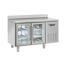 Kühltische mit Glastür – Normalkühlung mit Aggregat