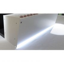 LED Lighting Between Base And Front Panel
