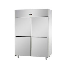 Commercial Upright Fridge 1200 0/+10°C 4 Doors - Chefook 
