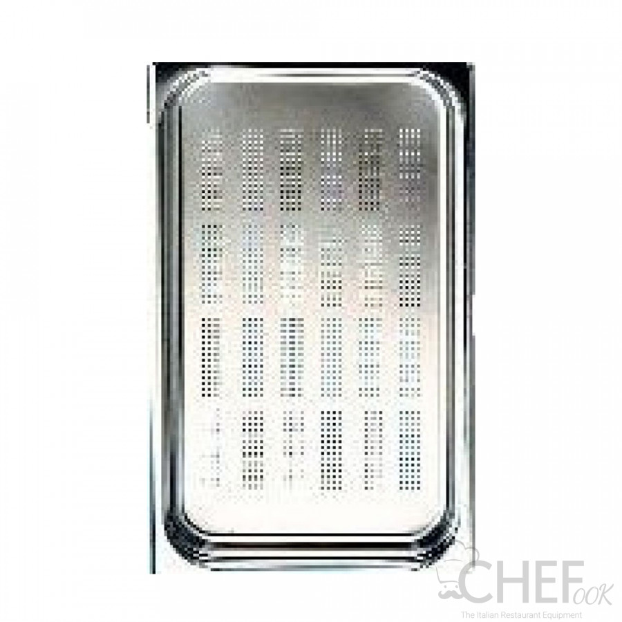 1/1 Gastronorm Perforated Baking Pan H 40 mm