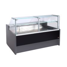 Static Serve Over Counter Fridge Portofino With Straight Glass and Depth 109 cm -1°C/+7°C