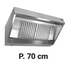 Commercial Extractor Hood Snack Depth 70 cm With Motor *SHOCK PRICES*