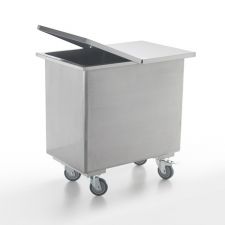 Stainless Steel Commercial Closed Container Service Trolley