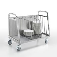 Stainless Steel Service Clearing Trolley 
