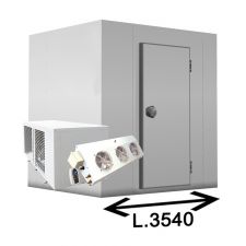 Kühlzelle Mit Boden + Split-Aggregat CFPR3540P