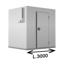 Tiefkühlzelle Huckepack-Kühlaggregat Mit Boden CFNA3000P