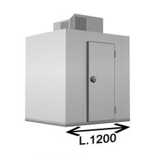 Walk In Freezer (-25°C/-15°C) Ceiling Motor, With Floor, Width 120 Cm