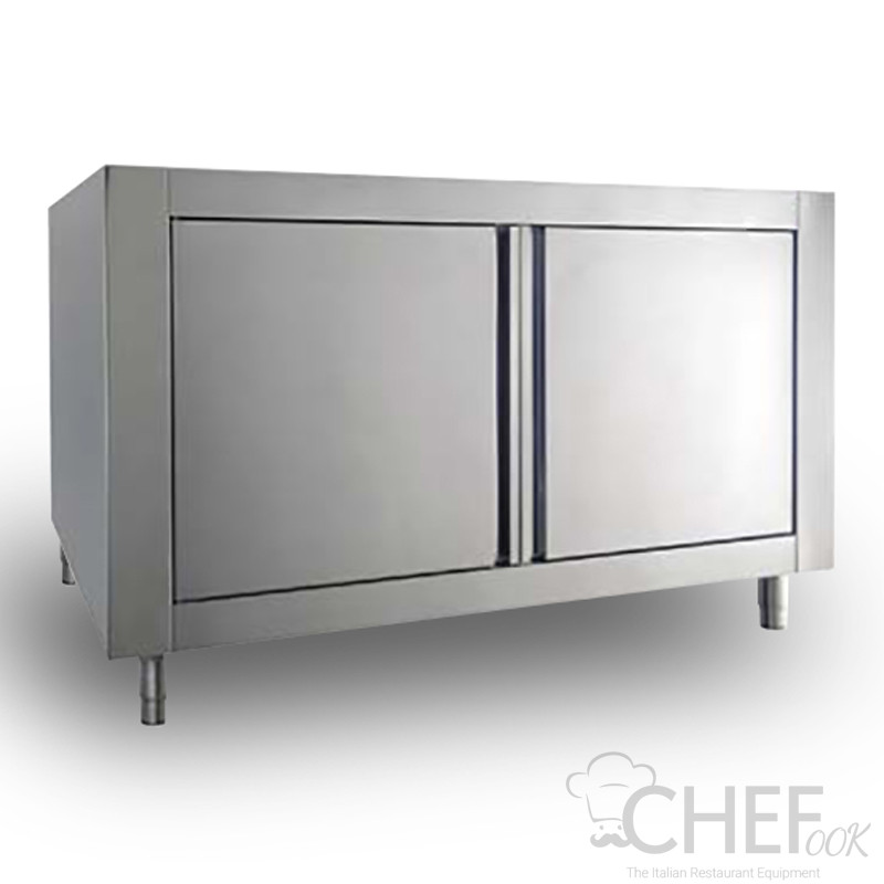Neutral Stainess-Steel Cabinet For Commercial Gas Pizza Oven