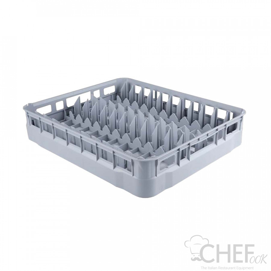 50 x 60 cm Basket for dishes - 22 places