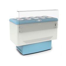 Ice Cream Counter With 10 x 7,5-Litre Cylindrical Containers
