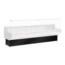 Black Colour Lower Front Decoration For Refrigerated Counters chefook