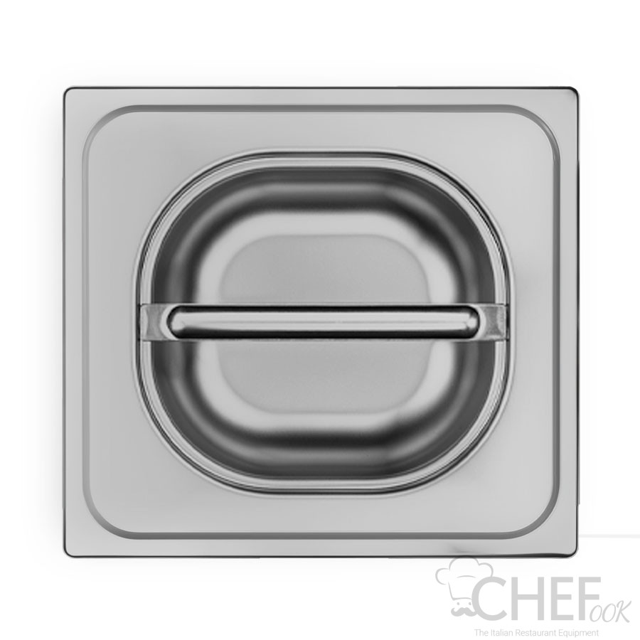 Stainless Steel 1/6 Gn Pan Lid