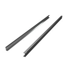 Pair of C Stainless Steel Guides For Fish Upright Fridges 700-1400 Liters