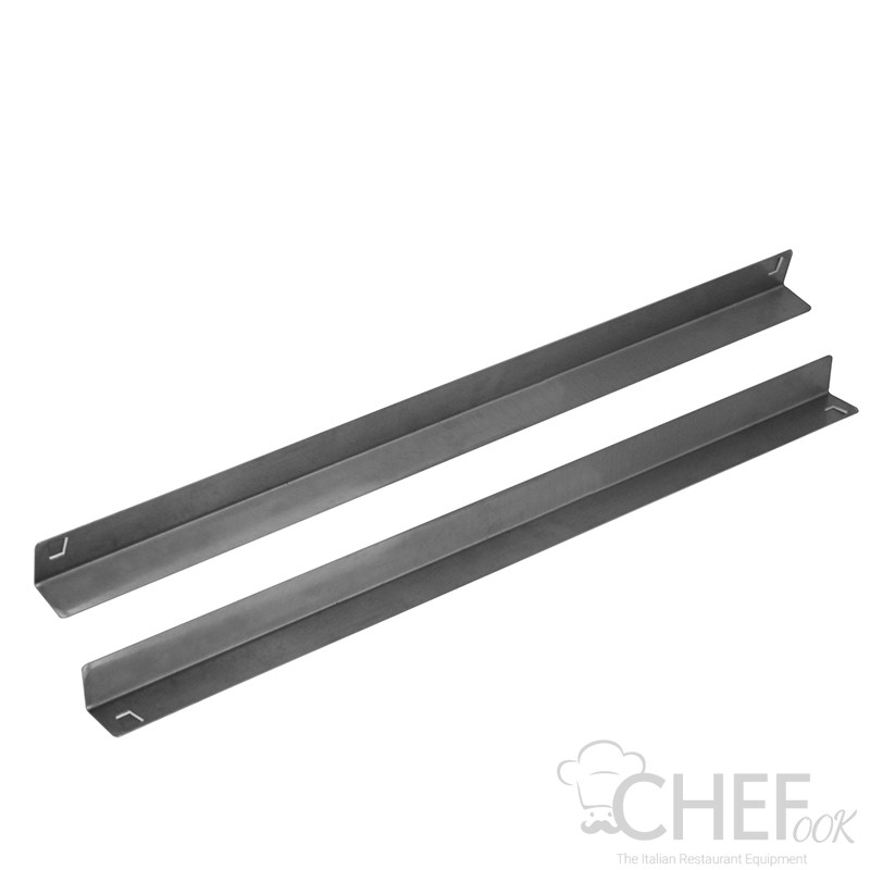 Couple of Stainless Steel L Guides For Fridge Counters Series TL-PAS
