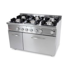 Commercial Gas Range With Oven 20GX7F6+FG