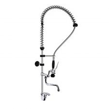 Shower With Chromed Short Lever Faucet