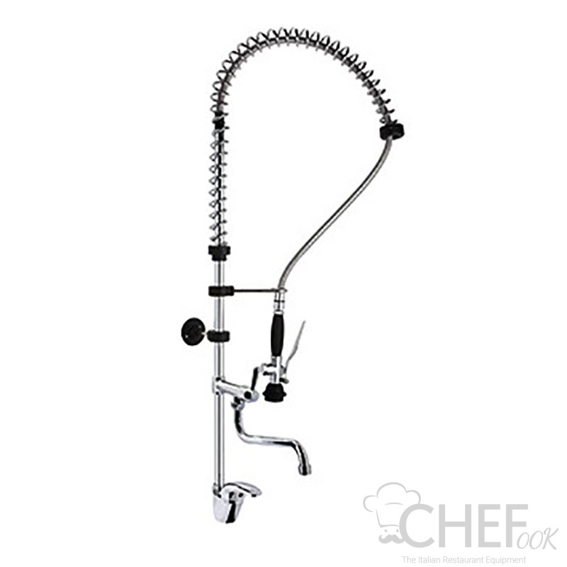 Shower With Chromed Short Lever Faucet