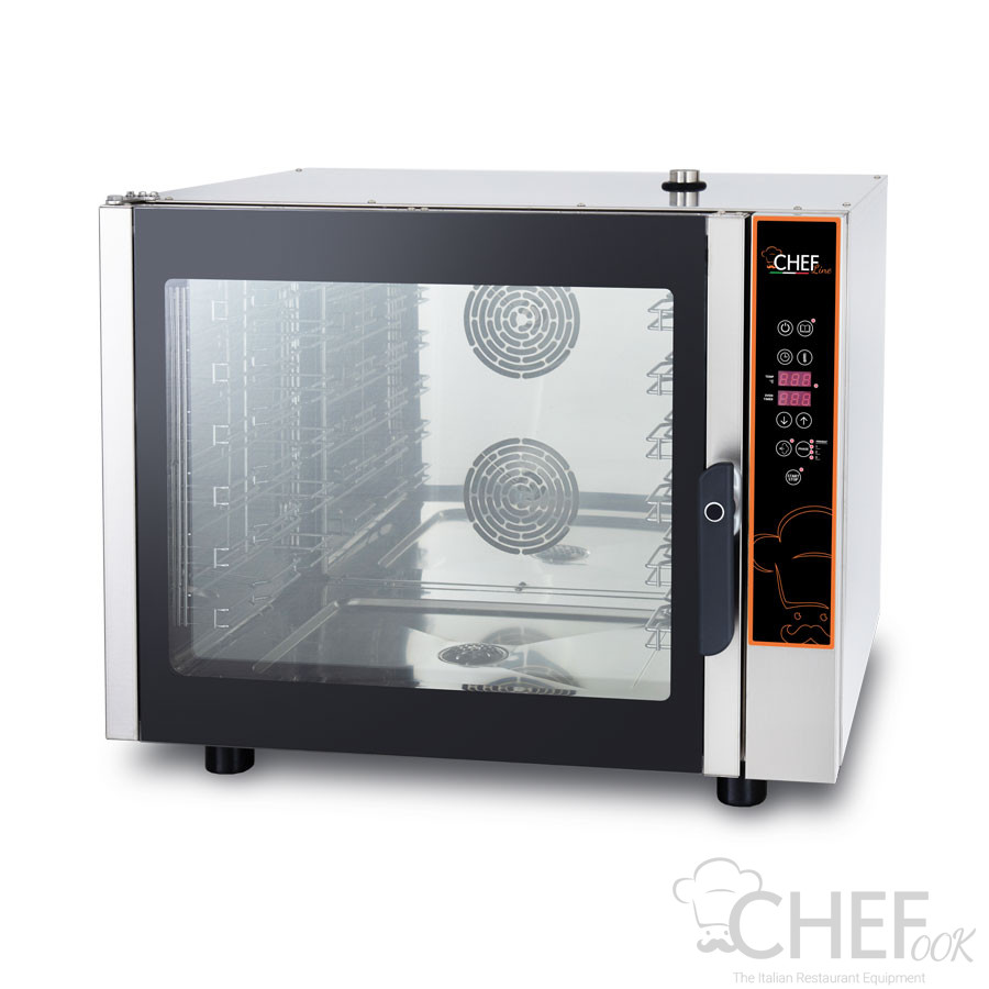 Steam Commercial Electric Convection Oven 6 Trays CHFIT-6T