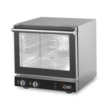 Commercial Electric Convection Oven for bars with manual panel and humidification 