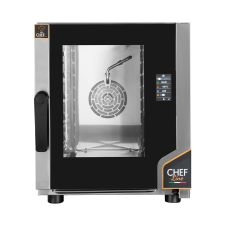 Commercial Electric Convection Oven For Restaurants 5 2/3 GN Trays (35,4x32,5 cm) Direct Steam - Digital
