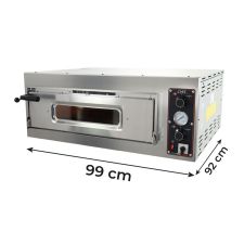 Commercial Electric Single Pizza Oven Max - 4 x 34cm Diameter Pizzas