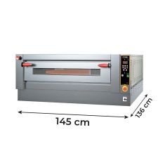 Commercial Rotary Electric Pizza Oven 7 x 30cm Diameter Pizza