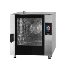 Commercial Digital Gas Steam Oven with 6 GN1/1-60x40 Trays
