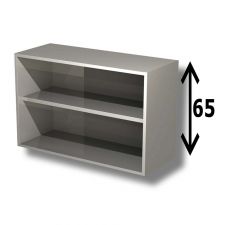 AISI 304 Stainless Steel Open Wall Cabinet