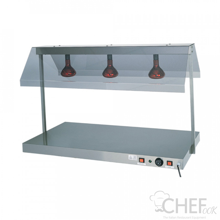 Commercial Electric Hot Plate For Food With Infrared Lamps