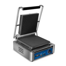 Cast Iron Commercial Panini Grill with Grooved Plate - Special Offer