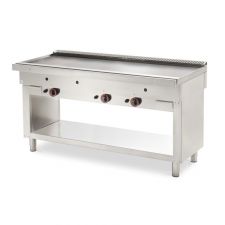 Commercial Chromed Electric Teppanyaki Grill 20 Kw