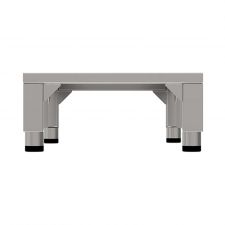 Table Fixe en AISI 430 Avec Supports Pour le Chevauchement des Fours 6 Plaques GN 2/3 Compacts
