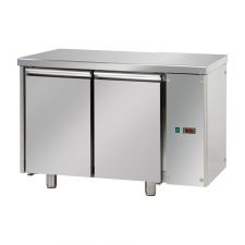 2-Doors Commercial Counter Fridge With Remote Motor 70 cm Depth