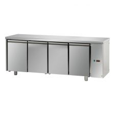 Kühltisch 4-Türig Mit Arbeitsplatte Für Splitaggegat TF04MIDSG