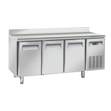 3-Door Worktop Freezer and Upstand  (-18°C / -22°C) 70-cm Depth