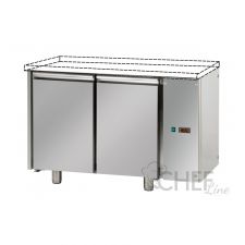 2-Door Table Freezer Without Worktop (-18°C / -22°C) 70-cm-Depth With Remote Motor