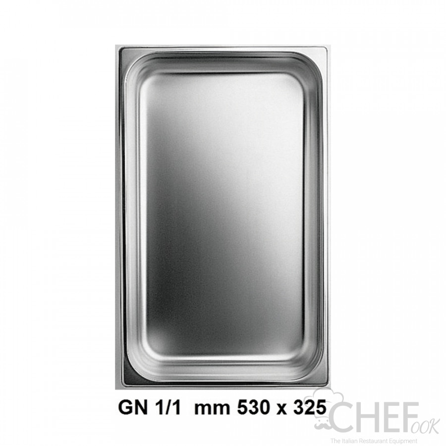 GN 1/1 STAINLESS STEEL BAKING TRAY FOR CONVECTION OVENS GASTRONORM 1/1 