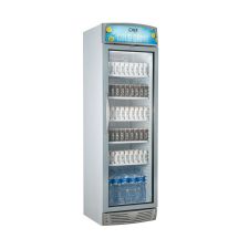Refrigerated Display Case For Beverages 350 Liters 0/+7°C With Advertising Canopy