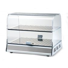 2-Tier Countertop Bakery Display Case 'Vision P2' - Neutral