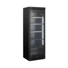 Refrigerated Display Case For Beverages 400 Liters +1/+10°C Black